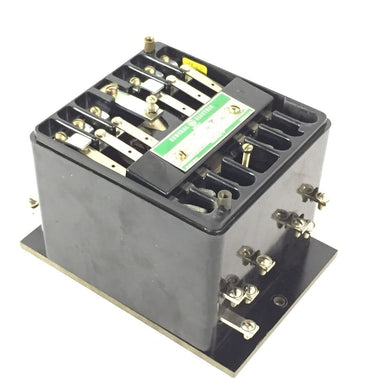 General Electric Relay Model 12HFA151A9H 120 Volt Multicontact CRACKED COVER