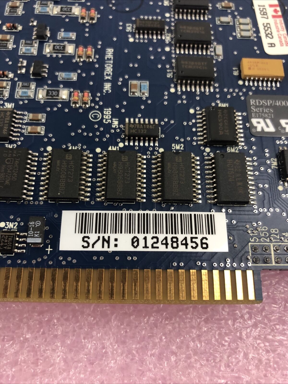 Rhetorex 432–RDSP 432 4 Port Analog ISA Telephony Board