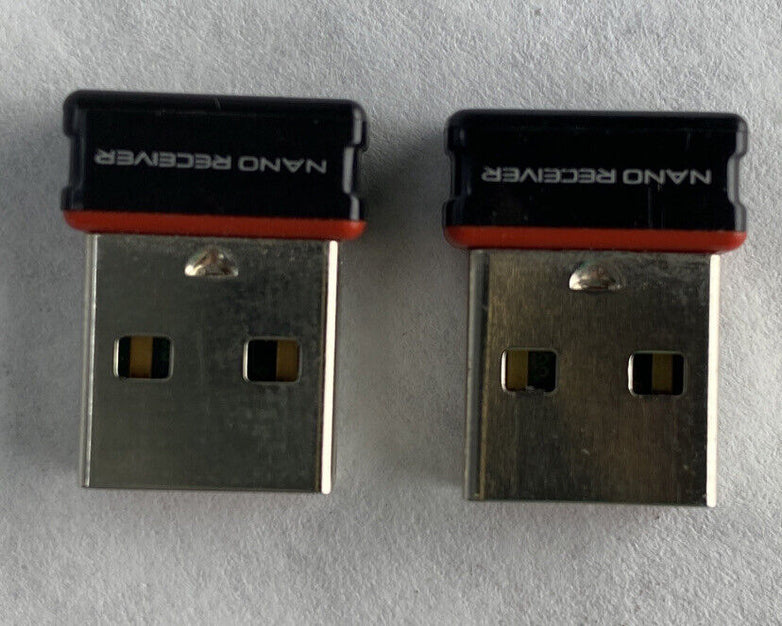 Lot( 2 ) Logitech C-U0007 Non-Unifying Nano PC Receiver Wireless OEM USB Dongle