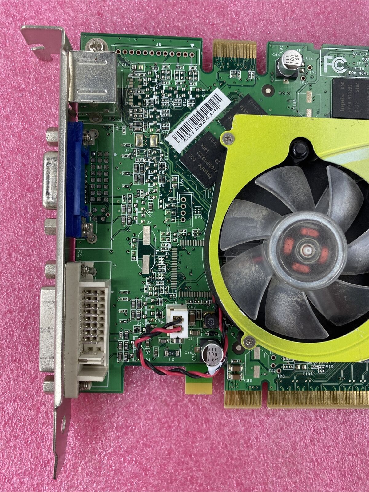 Nvidia 0MG229 Geforce 6 Series P260 VGA S-Video DVI PCIe Video Graphics GPU