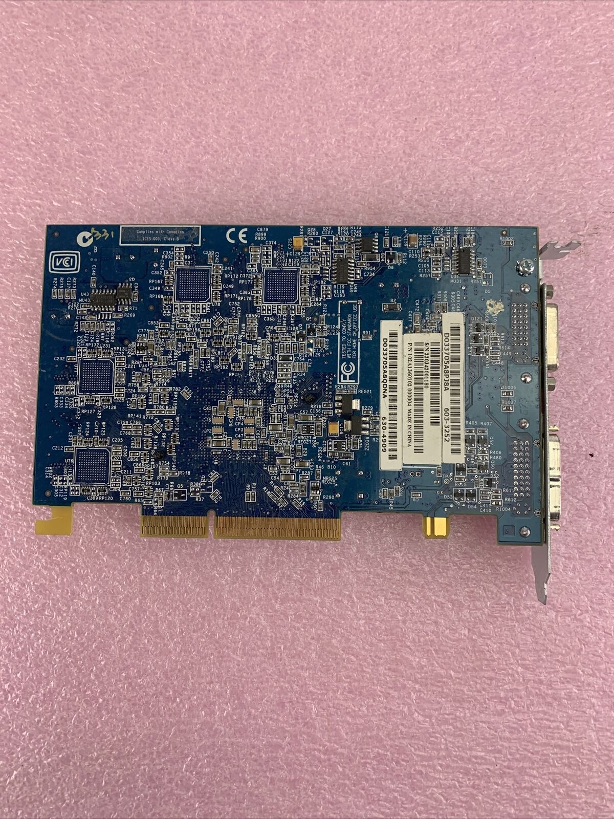 ATI Radeon 9600 64mb Dual DVI Video Card 109-A13600-01