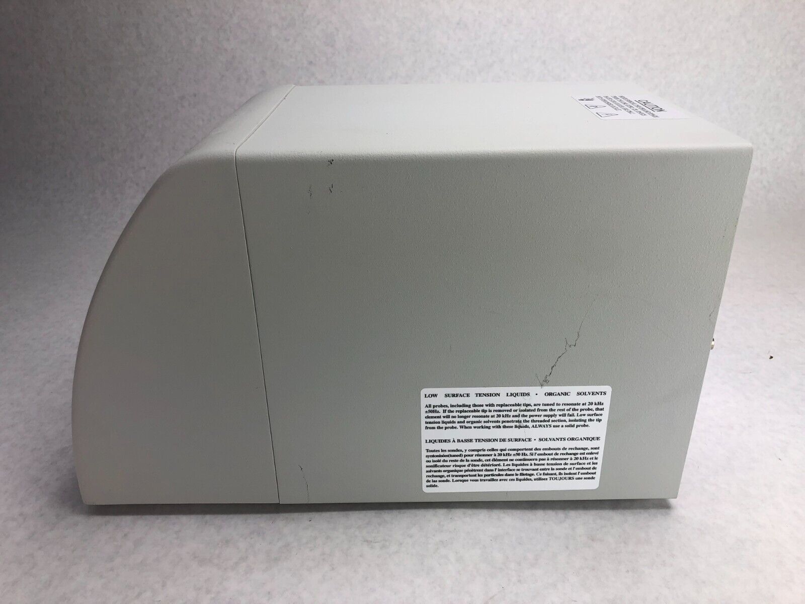 Fisher Scientific FB505 Dismembrator Homogenizer 500 Watt