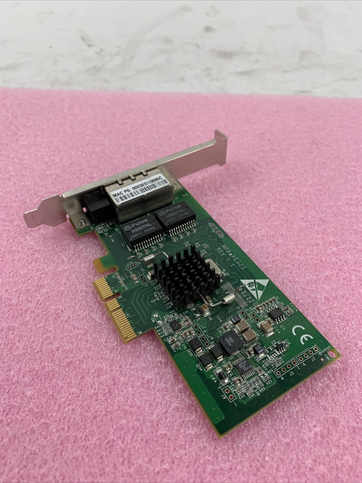 Silicom PEG2I-RoHS Dual Port Copper Gigabit Ethernet PCI Express Server Adapter