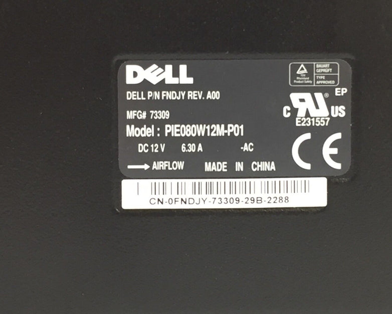 Dell FNDJY PowerEdge M1000e Powervault MD1000 Fan Assembly