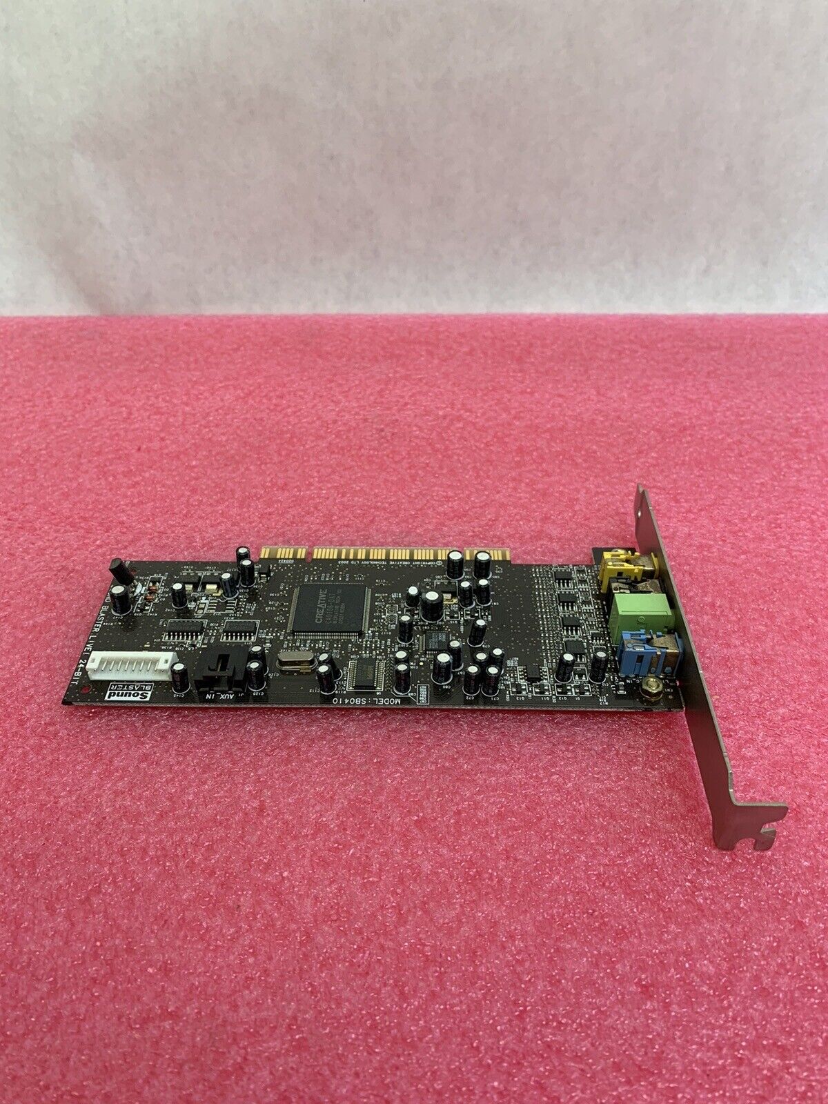 Creatives Labs Sound Blaster Live! 24Bit SB0410 PCI Audio Card