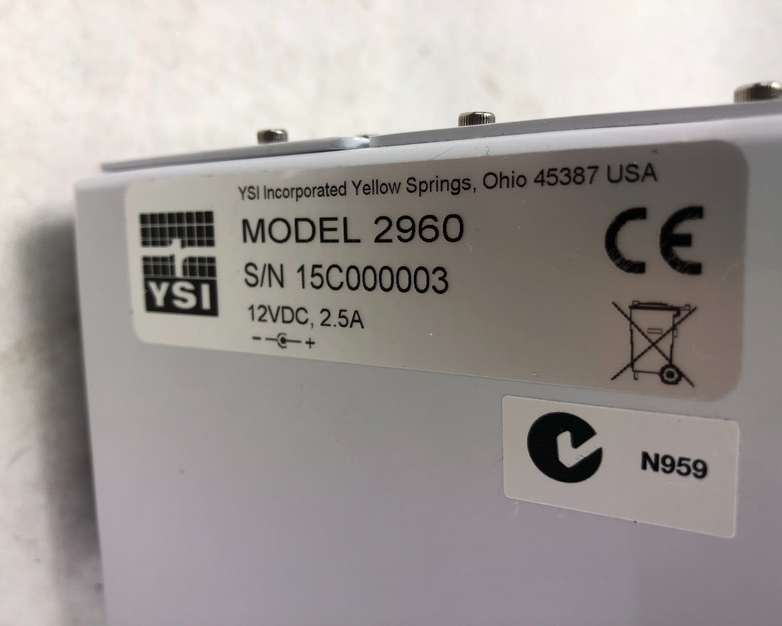 YSI 2960 Biochemistry Online Monitor Control