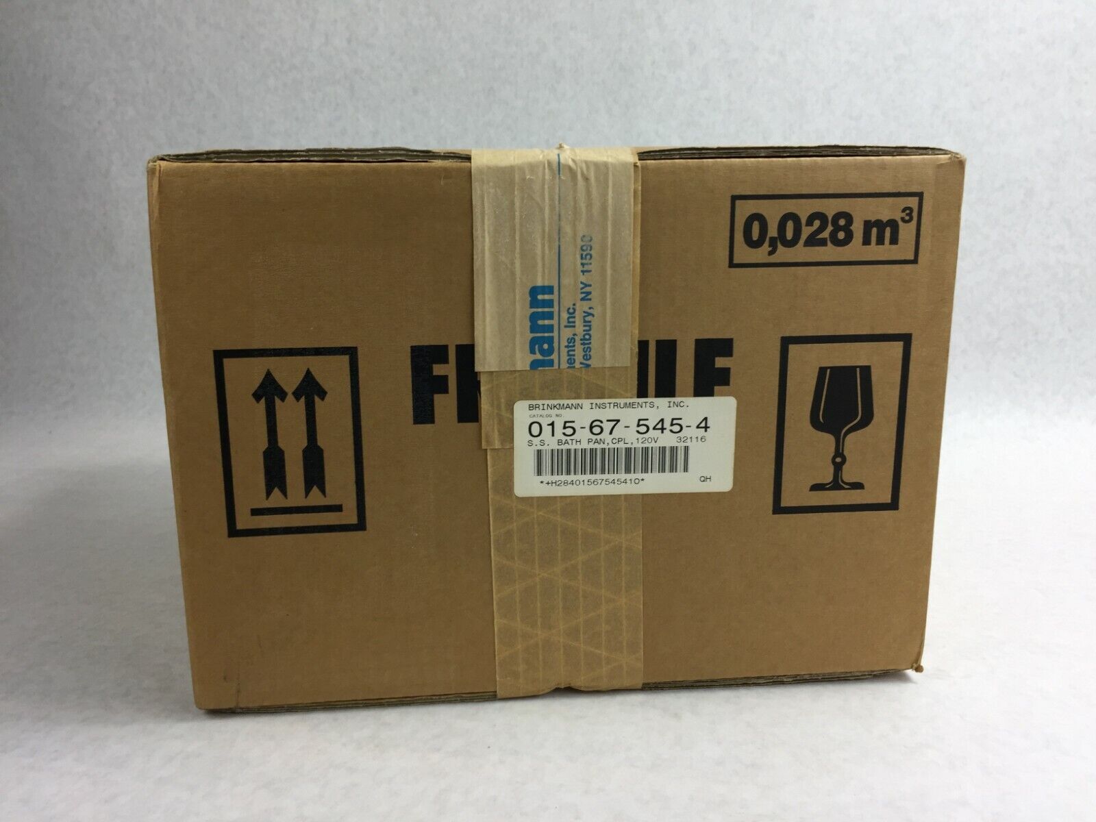 Brinkmann S.S. Bath Pan, CPL, 120v  015-67-545-4