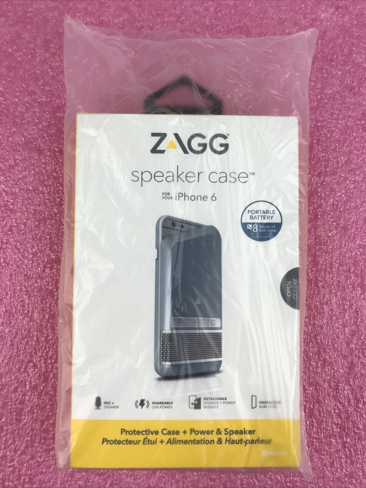 ZAGG Speaker Case For iPhone 6 - Blue