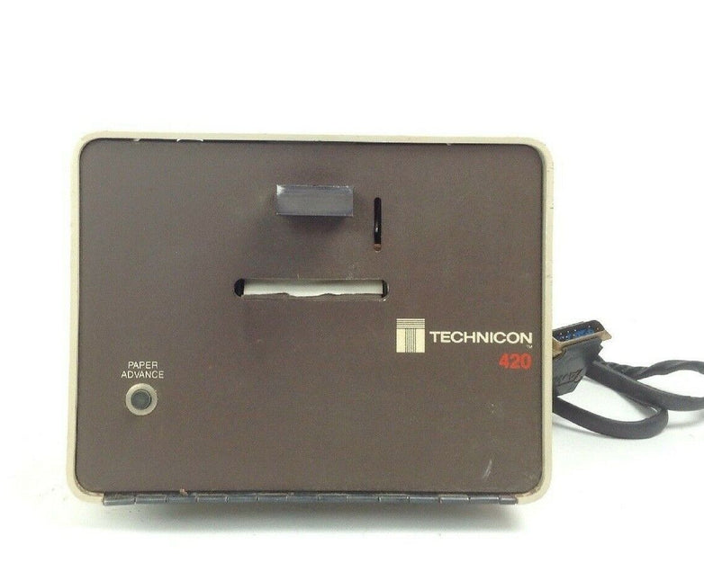 Technicon 420 Printer Technicon Instruments Corporation 053-A003-01