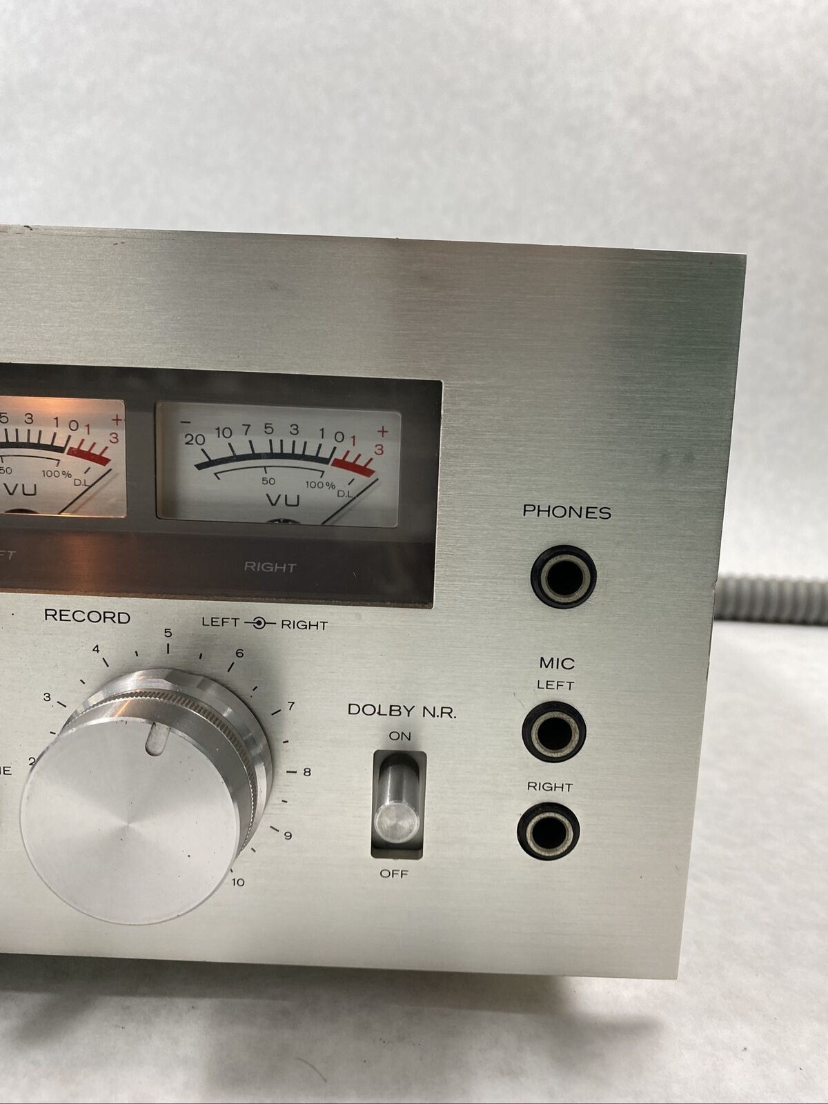 Kenwood KX-620 Stereo Cassette Deck NEEDS REPAIR