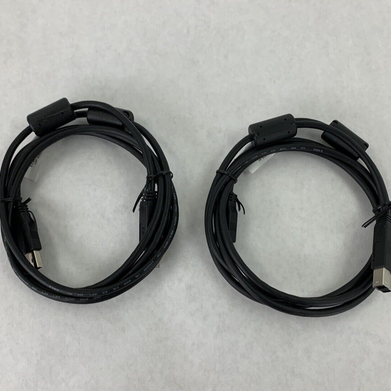 Pair of HP 935544 6ft USB 3.0 Cable USB Type-A Type-B 935544-0012209
