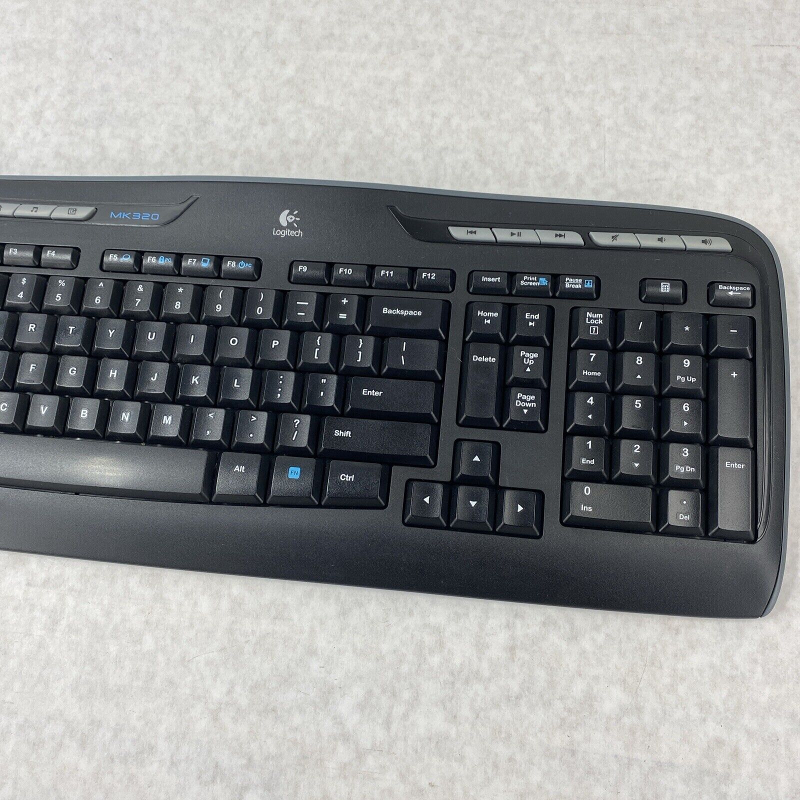 Logitech MK320 Wireless Keyboard Y-R0009 With USB Receiver