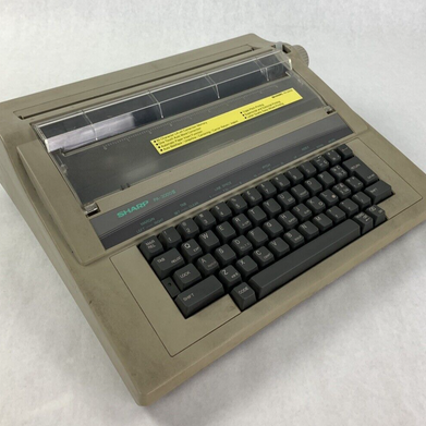 Sharp PA-3000 III Portable Electric Typewriter Intelliwriter