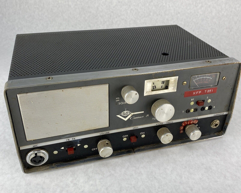 USL Contact 8  23-Channel CB Transceiver Radio Vintage