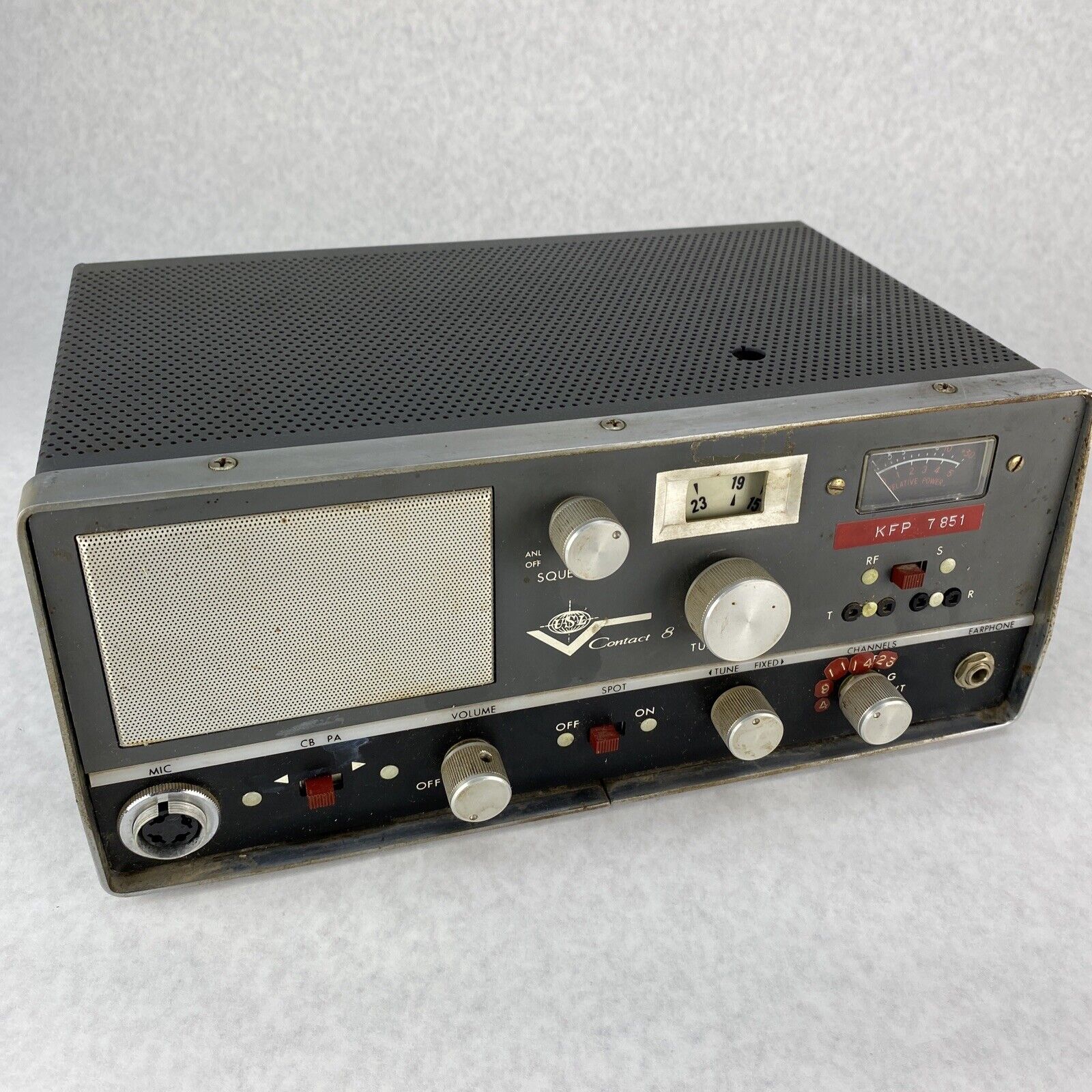 USL Contact 8  23-Channel CB Transceiver Radio Vintage