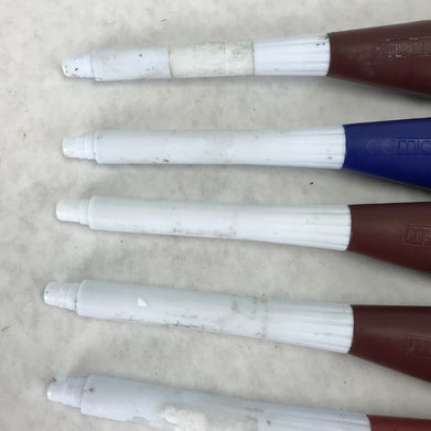 Lot of 5 Gilson Microman Pipet Pipette M25 M50 M250