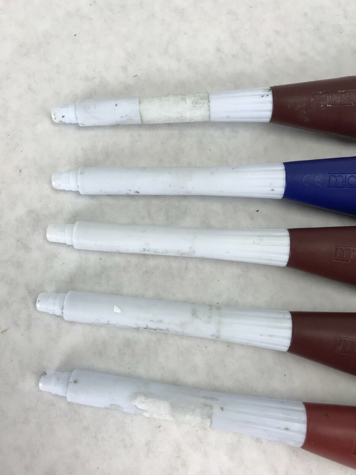 Lot of 5 Gilson Microman Pipet Pipette M25 M50 M250