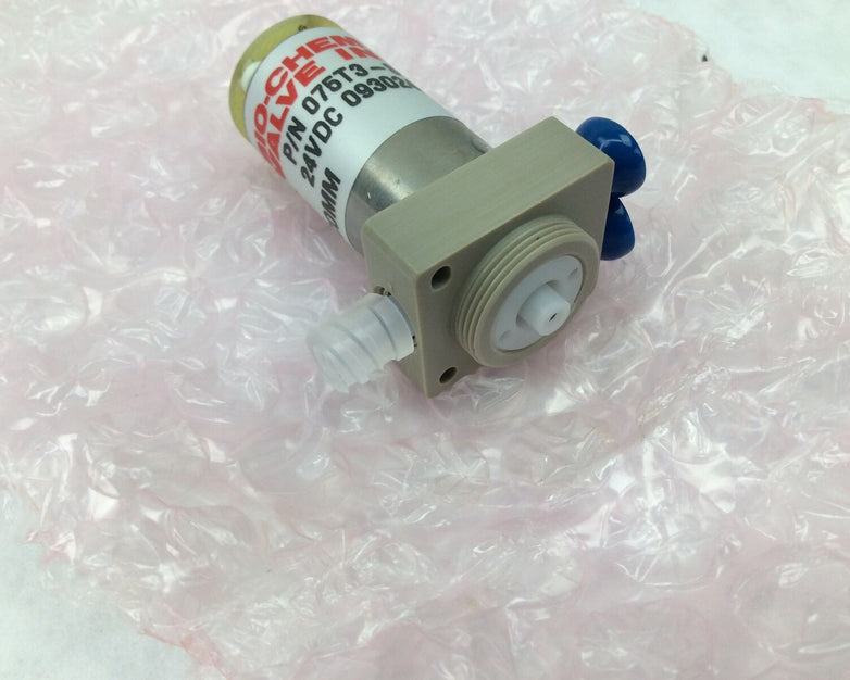Bio-Chem Syringe Valve 075T, 3 Way, 24V, 075T3-S120