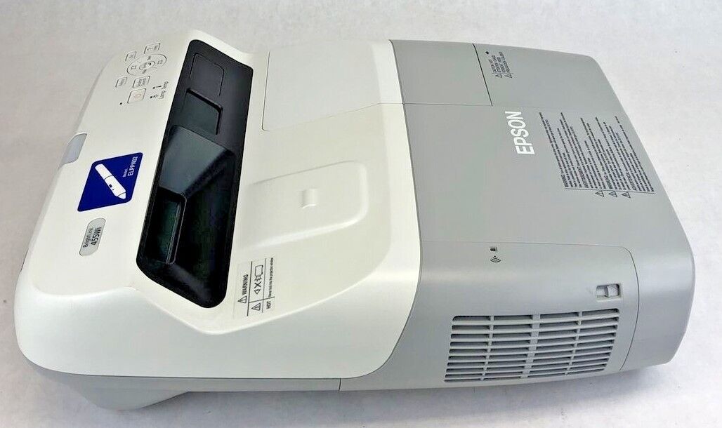 Epson H440A BrightLink 455Wi 2500 Lumens WXGA 3LCD Projector 1479 Lamp Hours