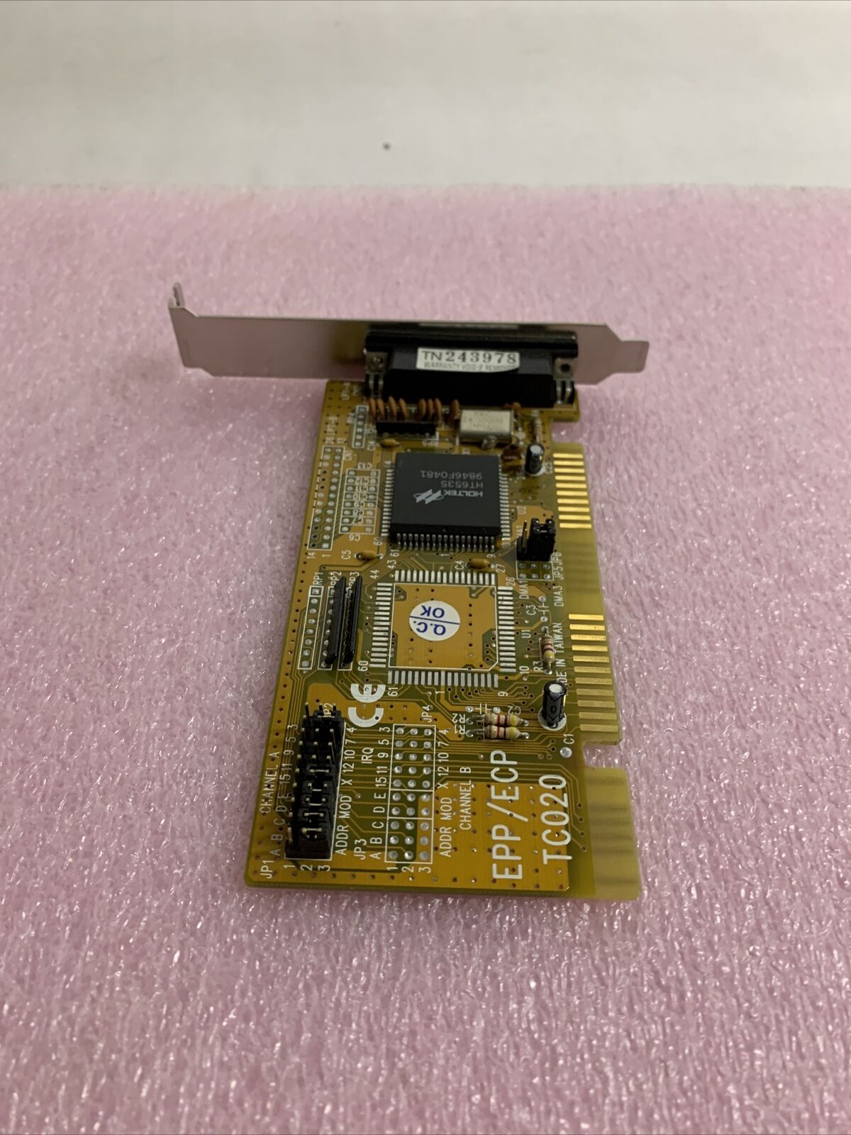 Holtek EPP/ECP TC020 Parallel ISA Controller