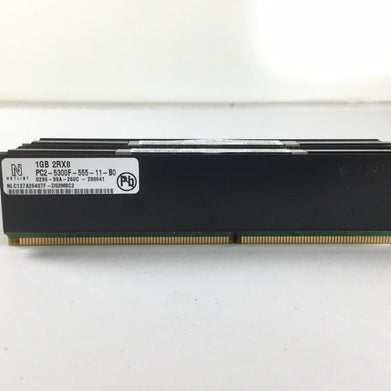 2GB (2x 1GB) Crucial CT12872AP667.K18F 1GB DDR2-5300 Fully Buffered for Apple