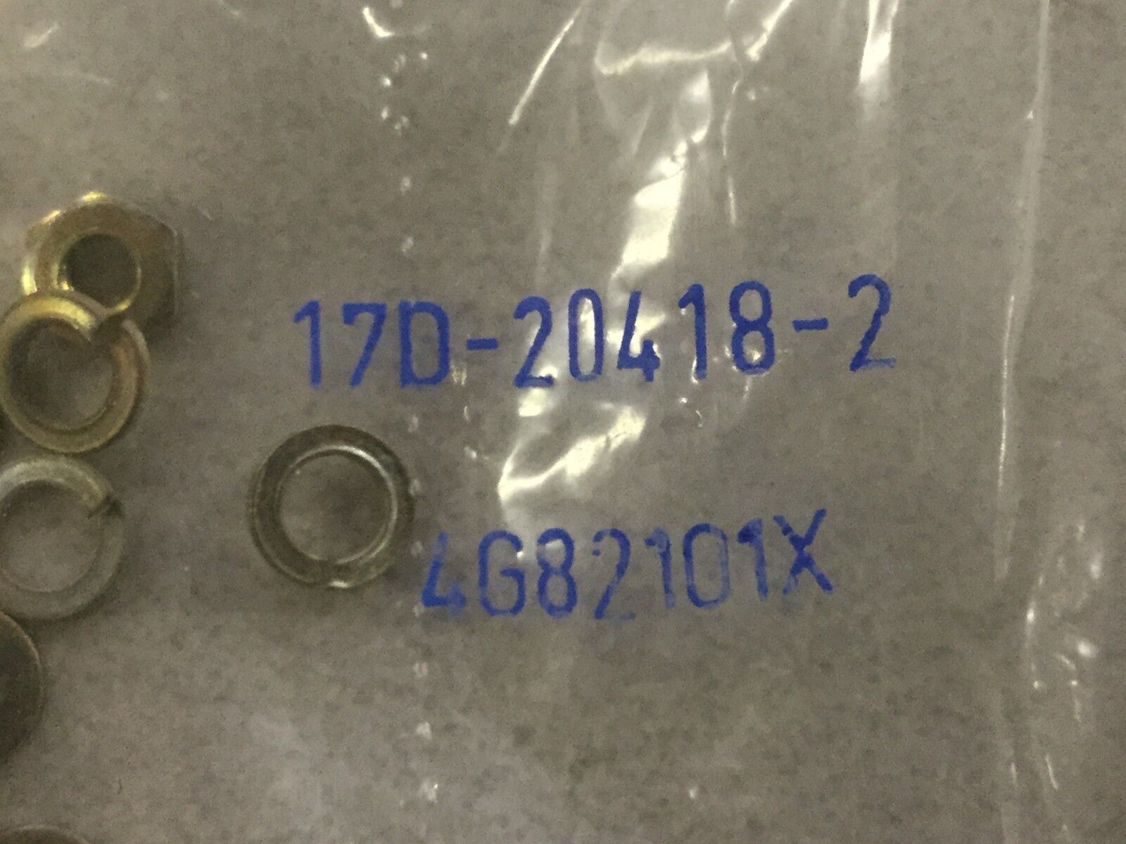 ALLIED Amphenol (4G82101X) D-Sub Accessory Screwlock Nut/Washer (10 in bag) NEW