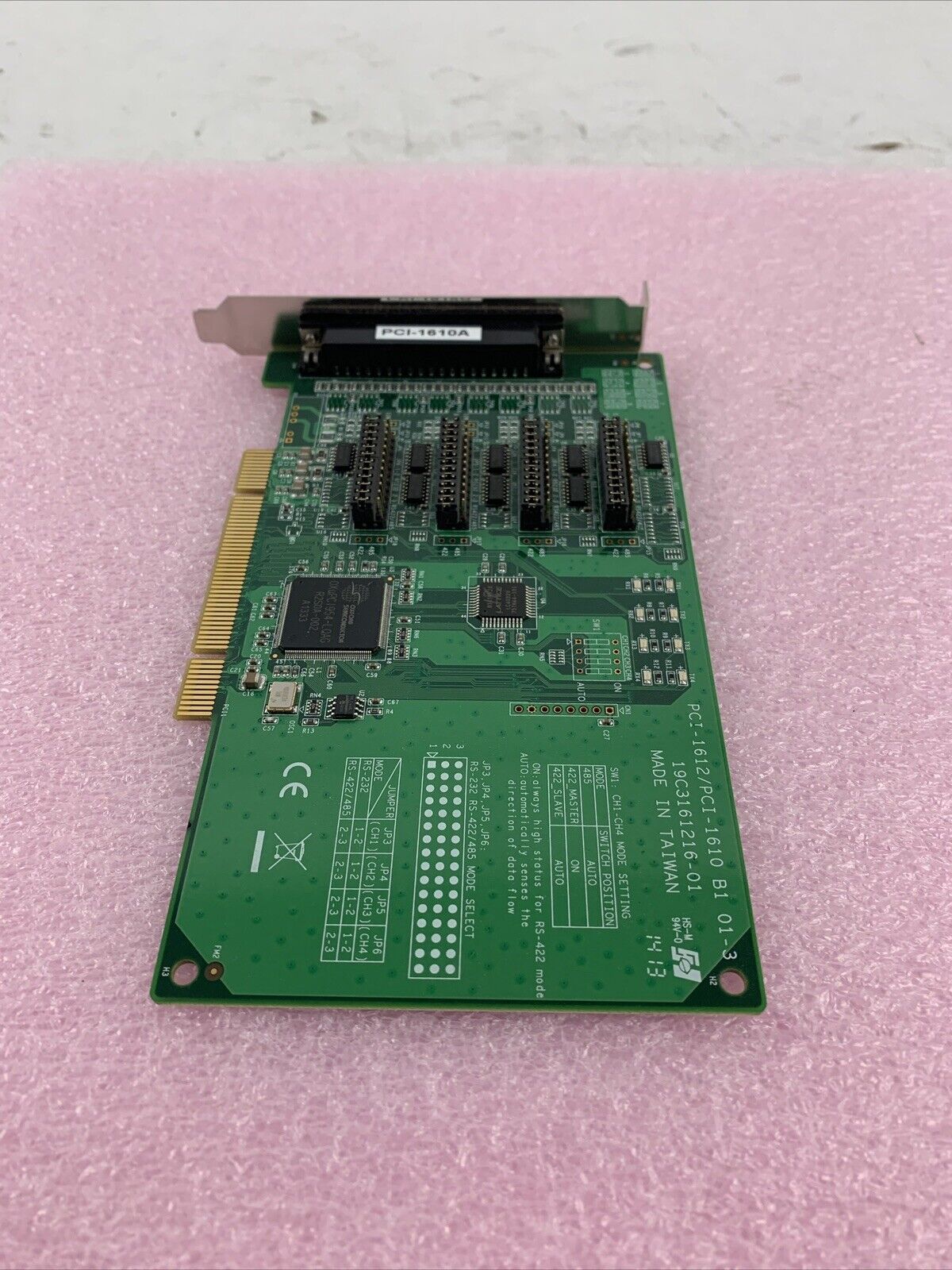 Advantech PCI-1612/PCI-1610 B1 01-3 Capture Card