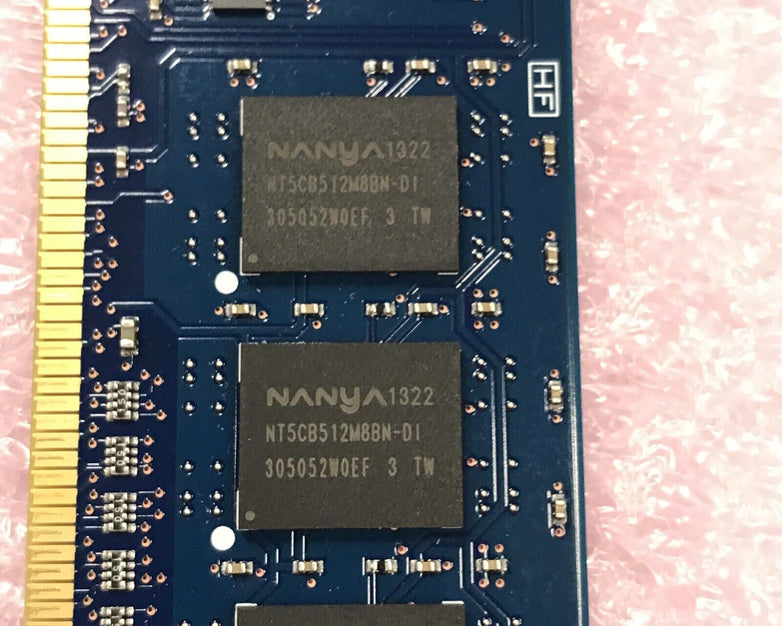 Nanya 8GB Kit 2x4GB 1Rx8 PC3-12800U-11-12-A1 Ram NT4GC64B88B1NF-D1