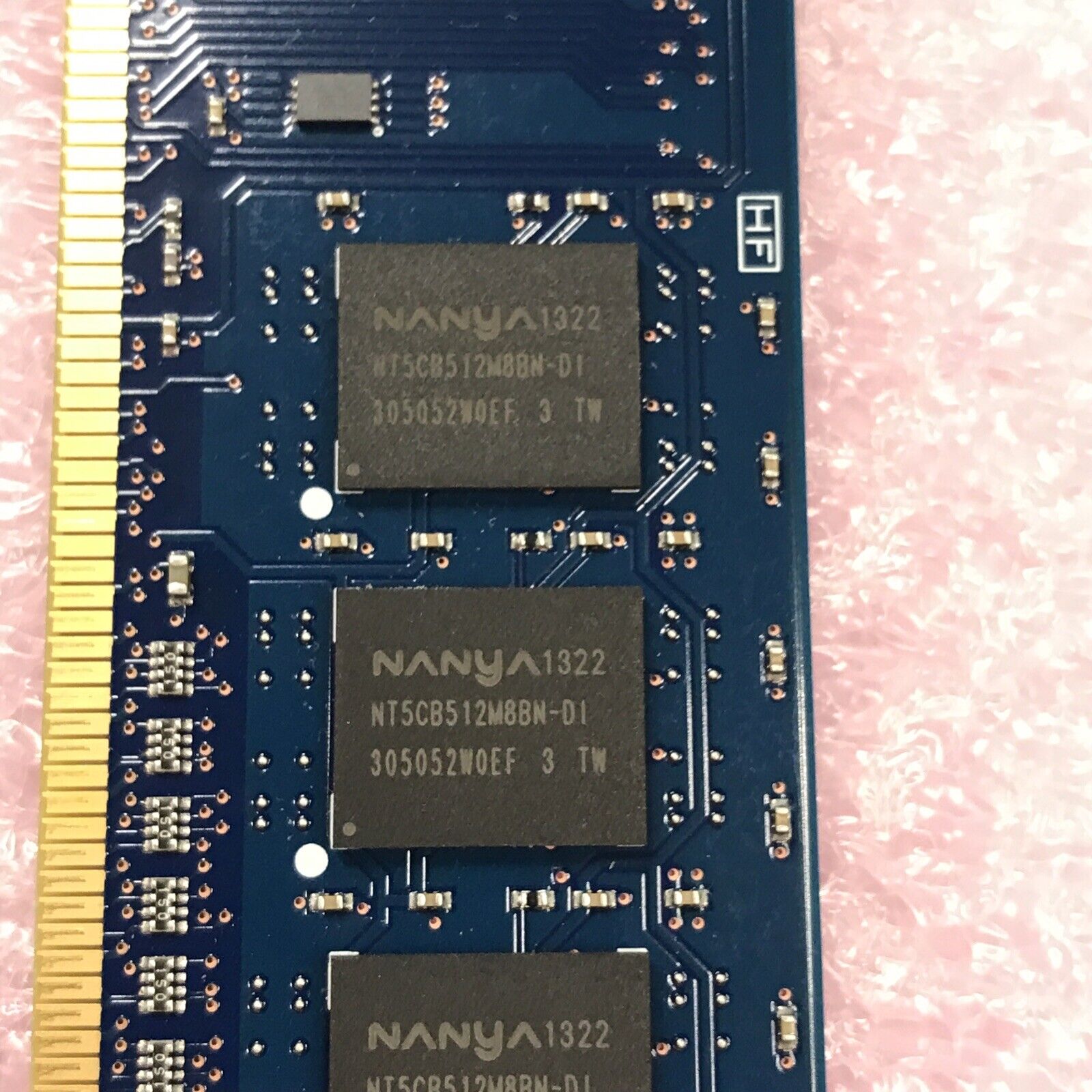 Nanya 8GB Kit 2x4GB 1Rx8 PC3-12800U-11-12-A1 Ram NT4GC64B88B1NF-D1