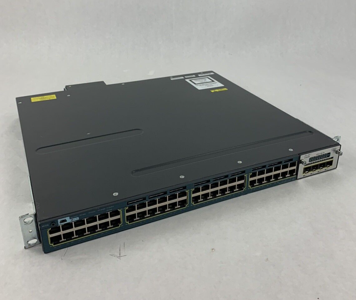 Cisco Catalyst 3560X CATALYST WS-C3560X-48PF-S Network Switch