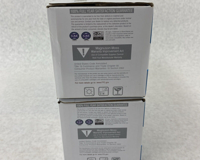 Lot of 2 Premium Compatible PTCF283X Laser Toner Cartridge For HP LaserJet Pro