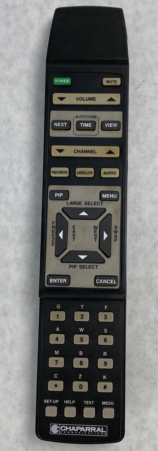 Chaparral Communications 11-3999-1 Monterey UHF/IR Remote Control