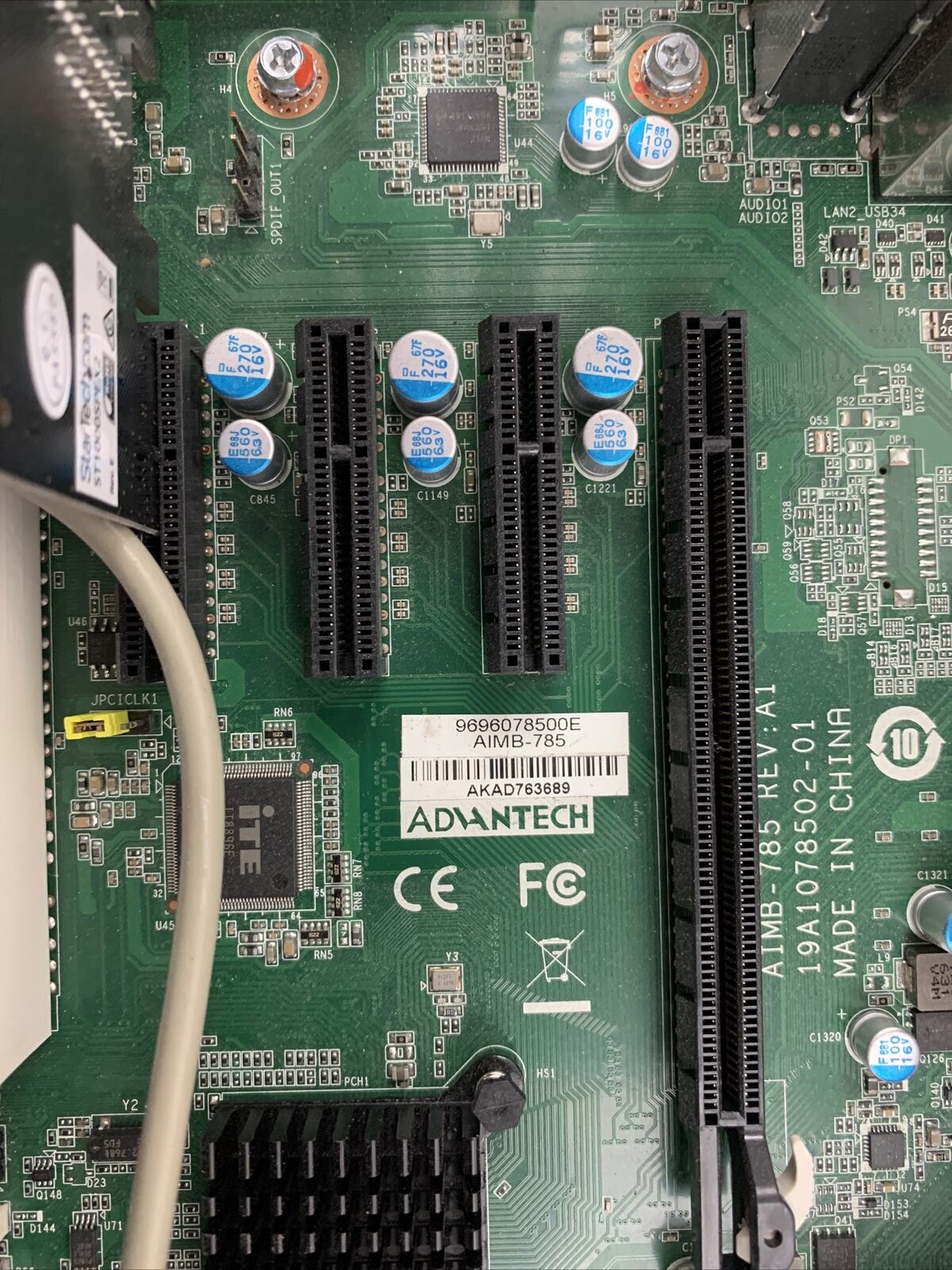 U2 Advantech Aimb-785 Motherboard Intel Core i7-6700K 4GHz 8GB RAM No HDD No OS