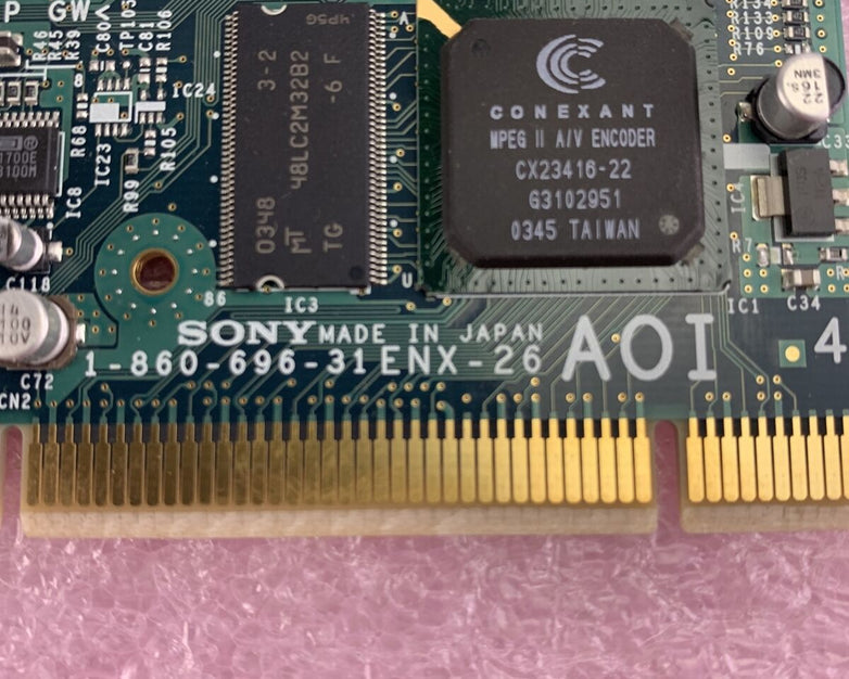 Sony Vaio 1-860-696-31 ENX-26 Video Capture TV PCV-W Video Graphics Card