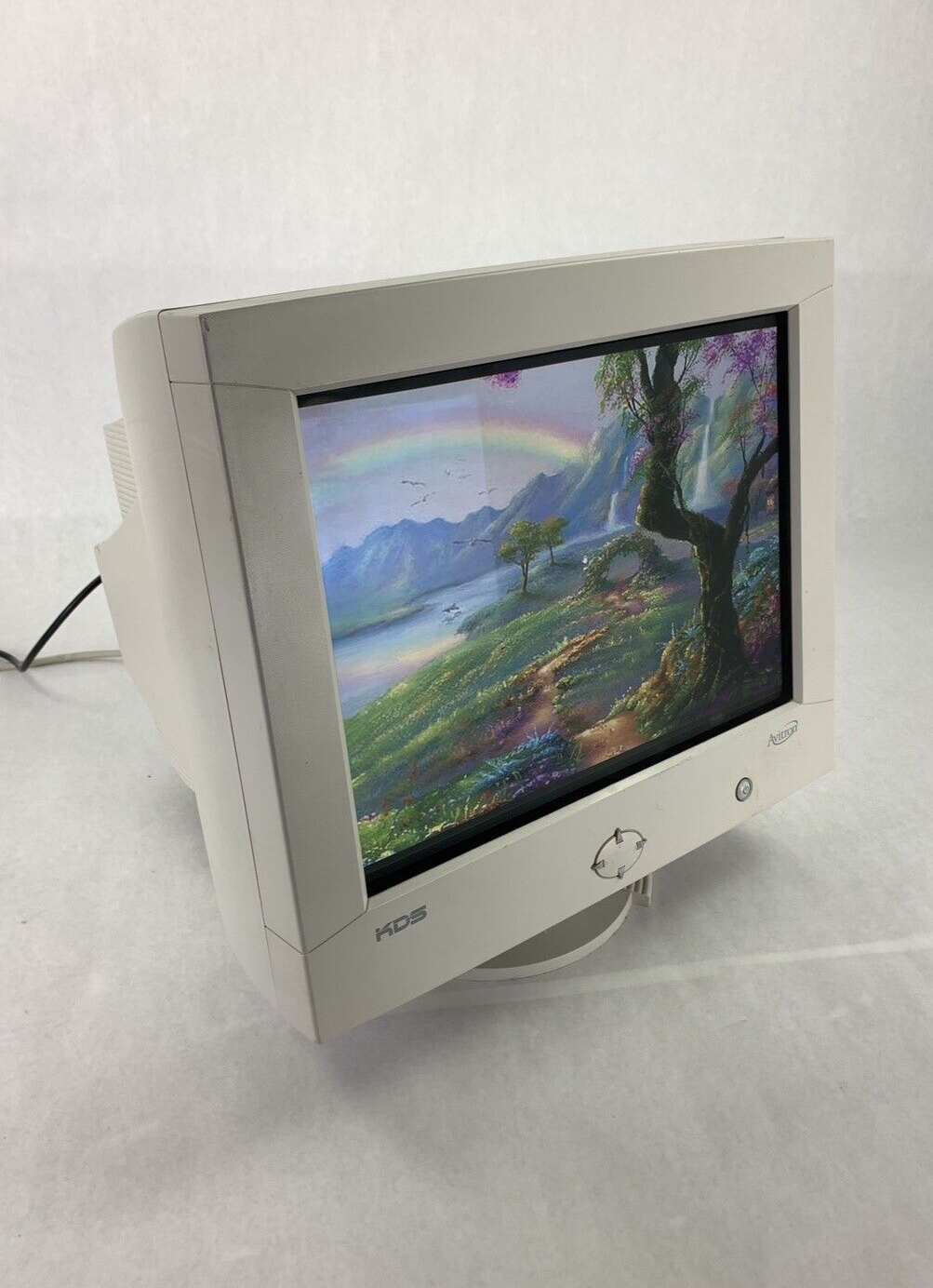 KDS AV-7TF 17” Multi-Scan Color CRT VGA Monitor Retro Gaming