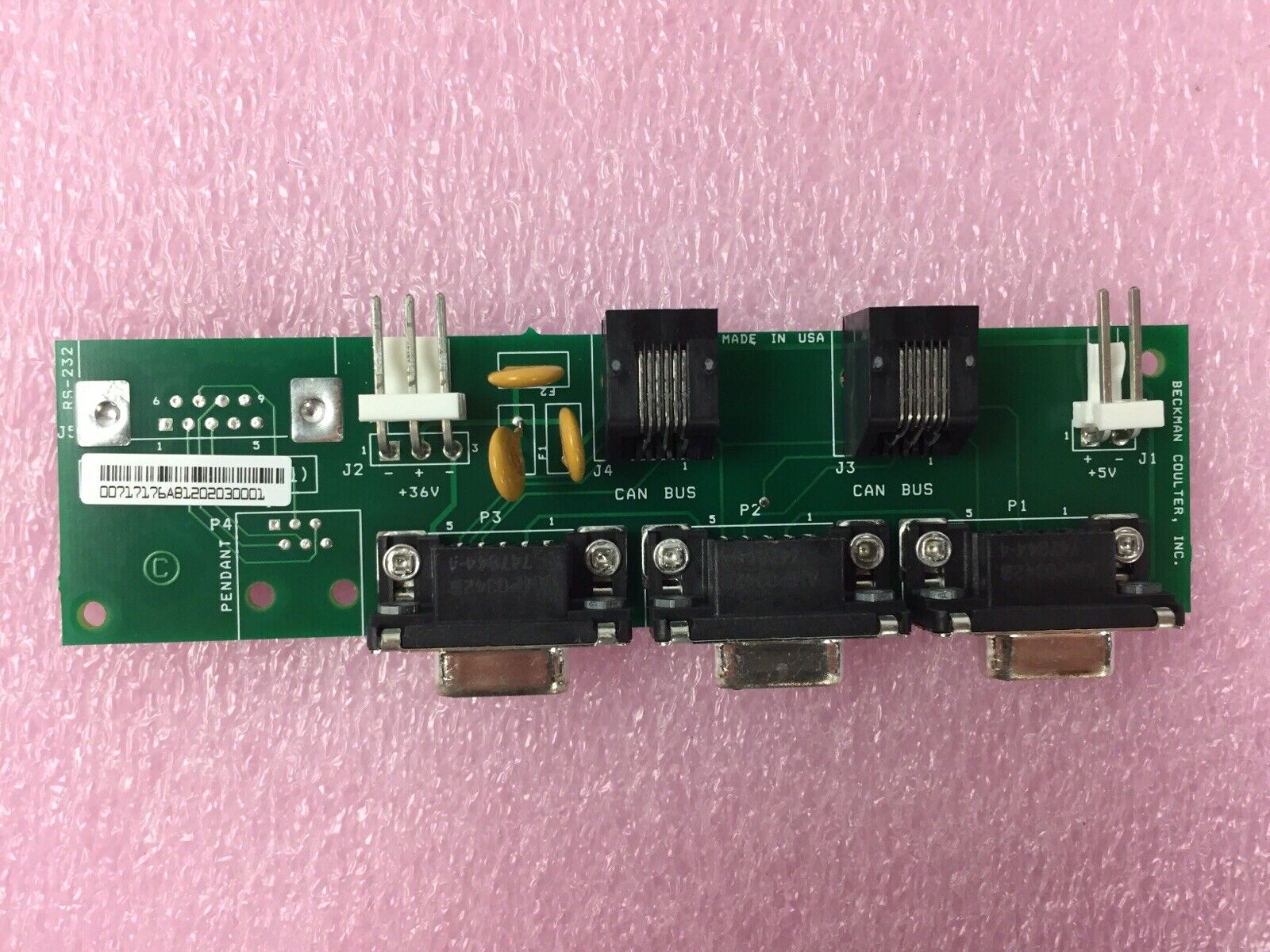 Beckman Coulter 717232 - Can Bus Board - Rev. AA - Replacement Part