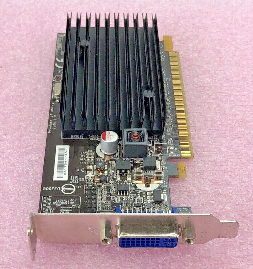 MSI NVIDIA GeForce N8400GS -D512H PCI Express Video Graphics Card DVI M V206 GPU