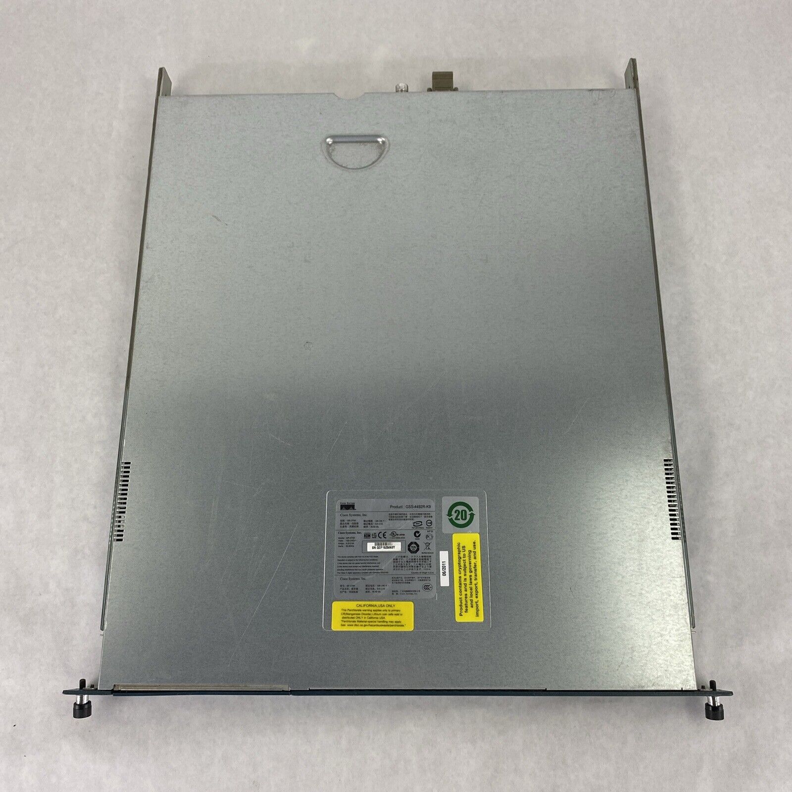 Cisco GSS-4492R-K9 Intel Pentium D 3.4 GHz 2 GB RAM Global Site Selector