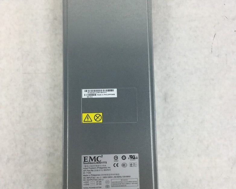 EMC DELL EMC 2 MA01772 SG7011 Power Supply, Tested & Works