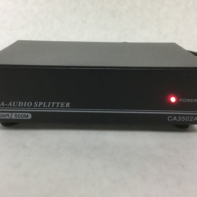 VGA-Audio Splitter, CA3502A, Includes Power Supply