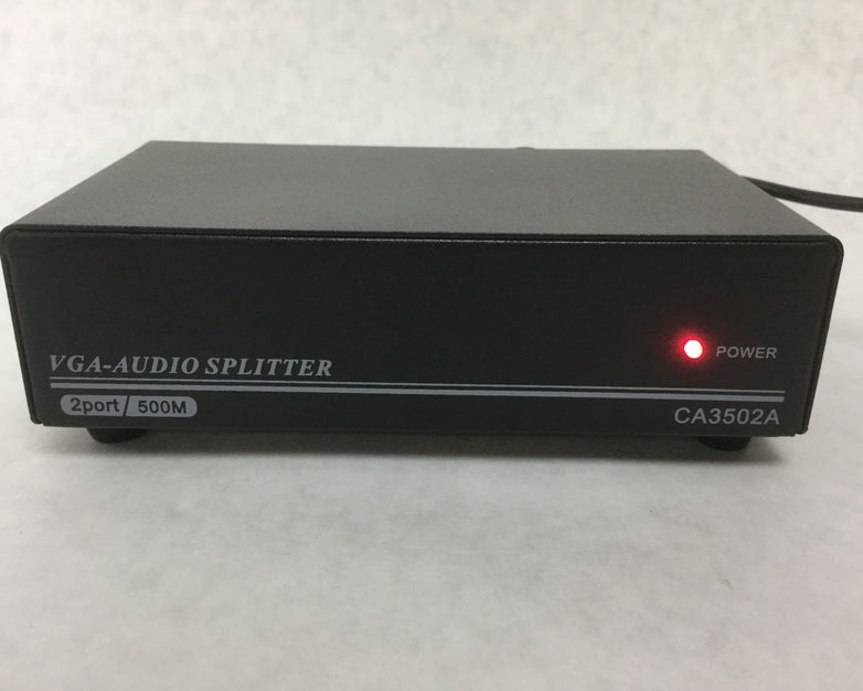 VGA-Audio Splitter, CA3502A, Includes Power Supply