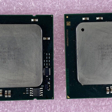 Lot of 2 Intel Xeon E7-2850 SLC3W 2GHz 24MB 10-Core LGA 1567 Server CPU 130W P4S