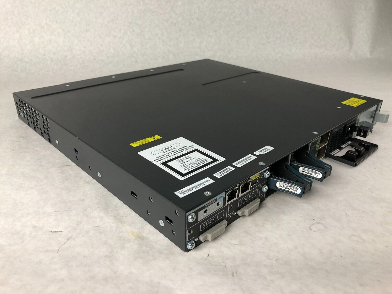 Cisco WS-C3750X-48P-S 48-Port GbE PoE Catalyst Network Switch