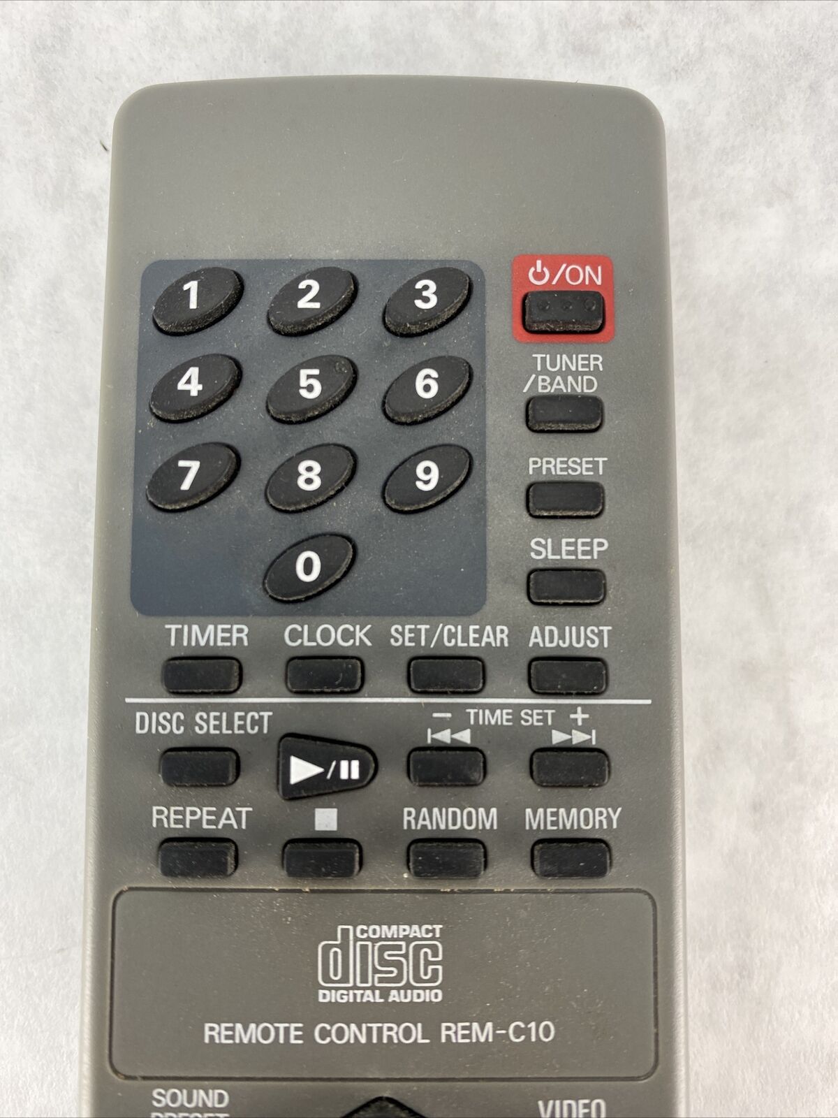 Fisher REM-C10 Remote Control for Fisher TAD-S450 Mini Stereo
