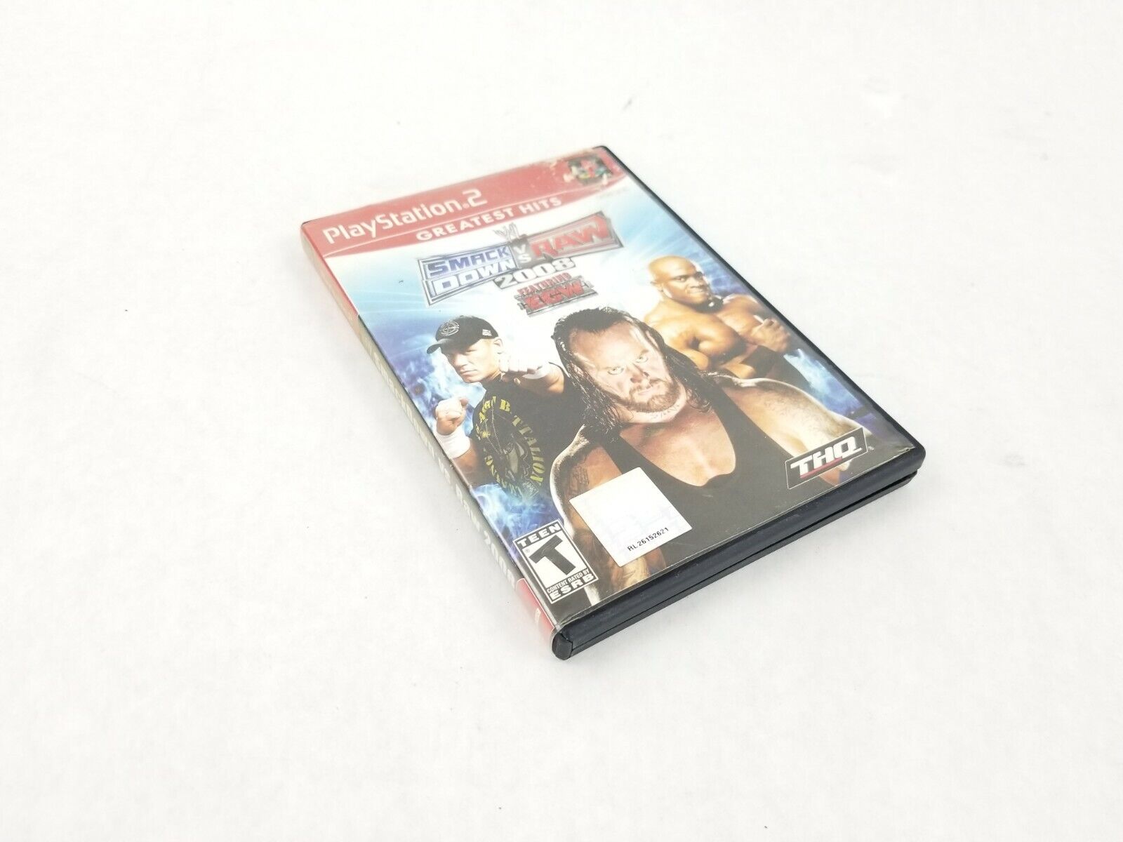 WWE Smackdown VS Raw 2008 With Manual.