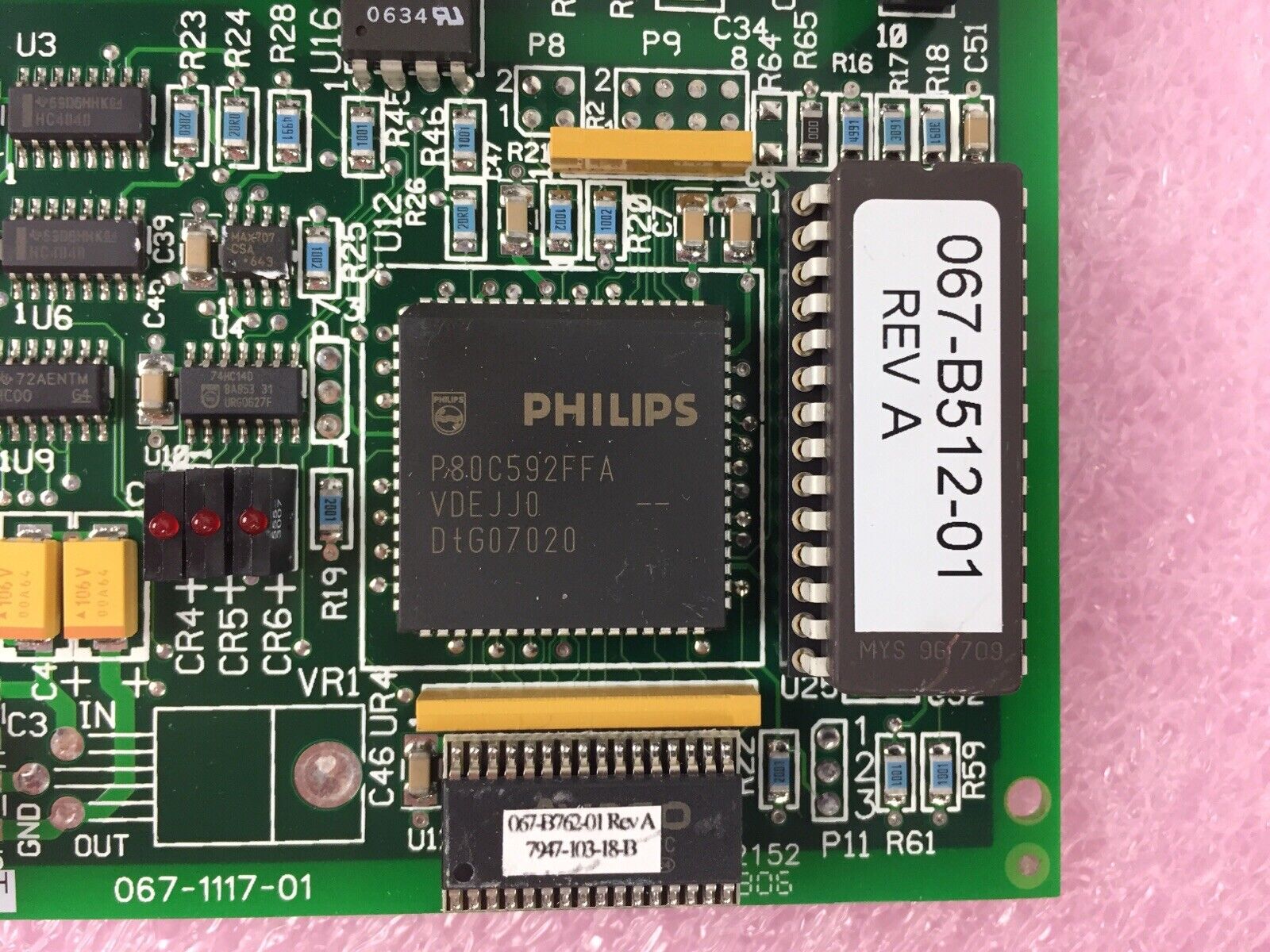 Siemens Bayer 067-B354-01D Dual Servo Pump Control Board 067-1117-01B