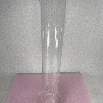 Kimble 20025-K Kimax Borosilicate Glass Metric Graduated Cylinder Hex 1000 mL