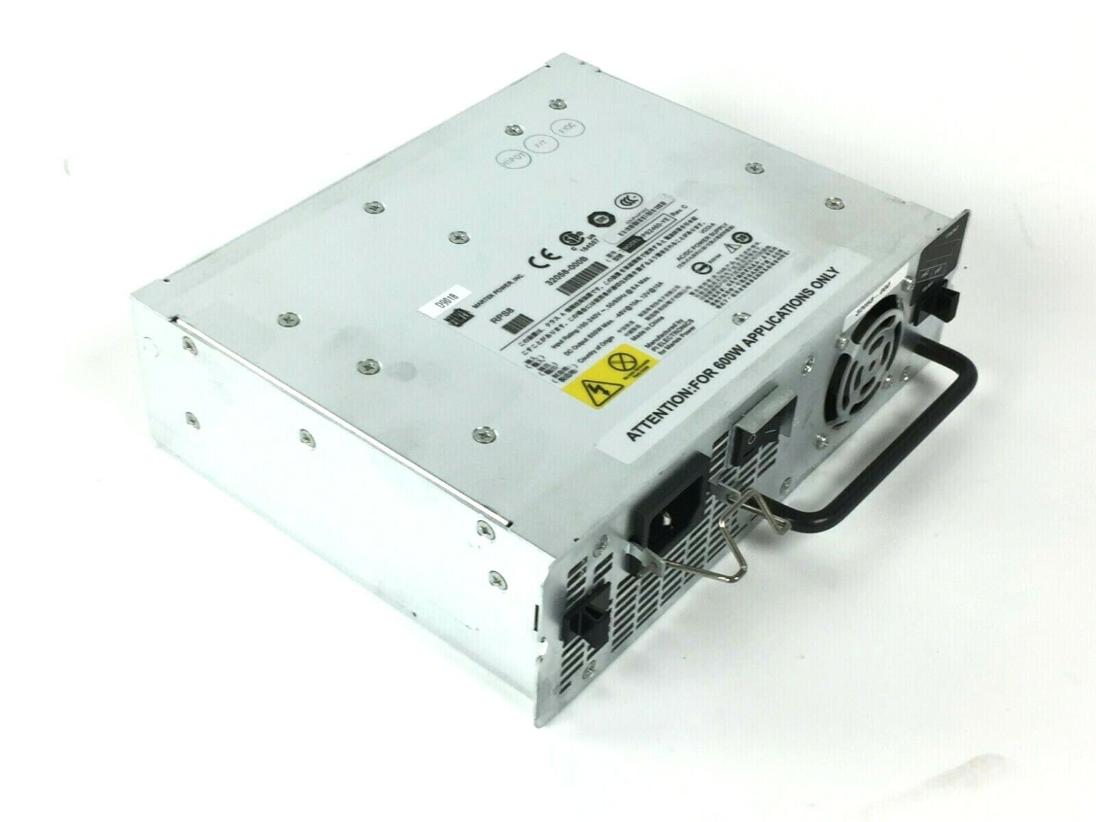 Brocade Foundry Networks 32058-000B 600w PSU Power Supply Unit PS2460-YE