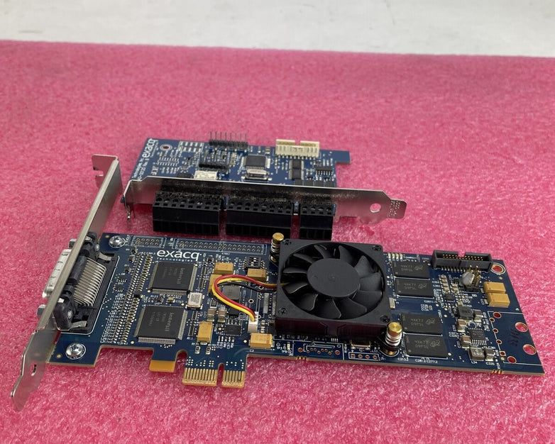 Exacq EXG100-00156 RB6 w/ExacQ 940-00120 EXG100-00137 Adapter Card