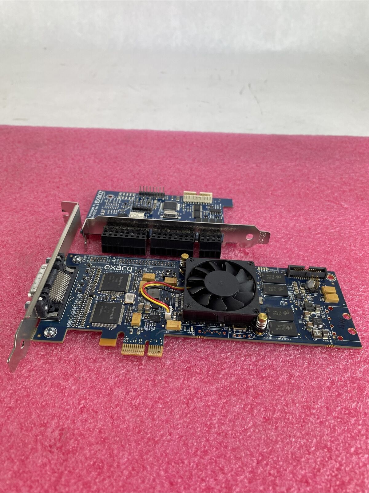 Exacq EXG100-00156 RB6 w/ExacQ 940-00120 EXG100-00137 Adapter Card